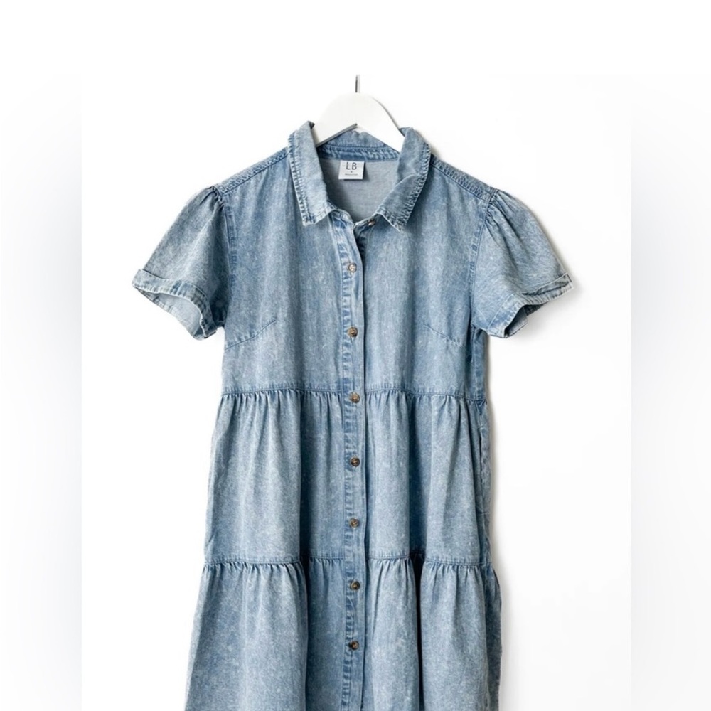 LITTLE BIPSY Denim Dress